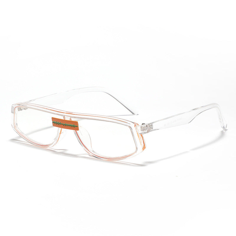 Damen futuristische Sonnenbrille im minimalistischen Design Brehn