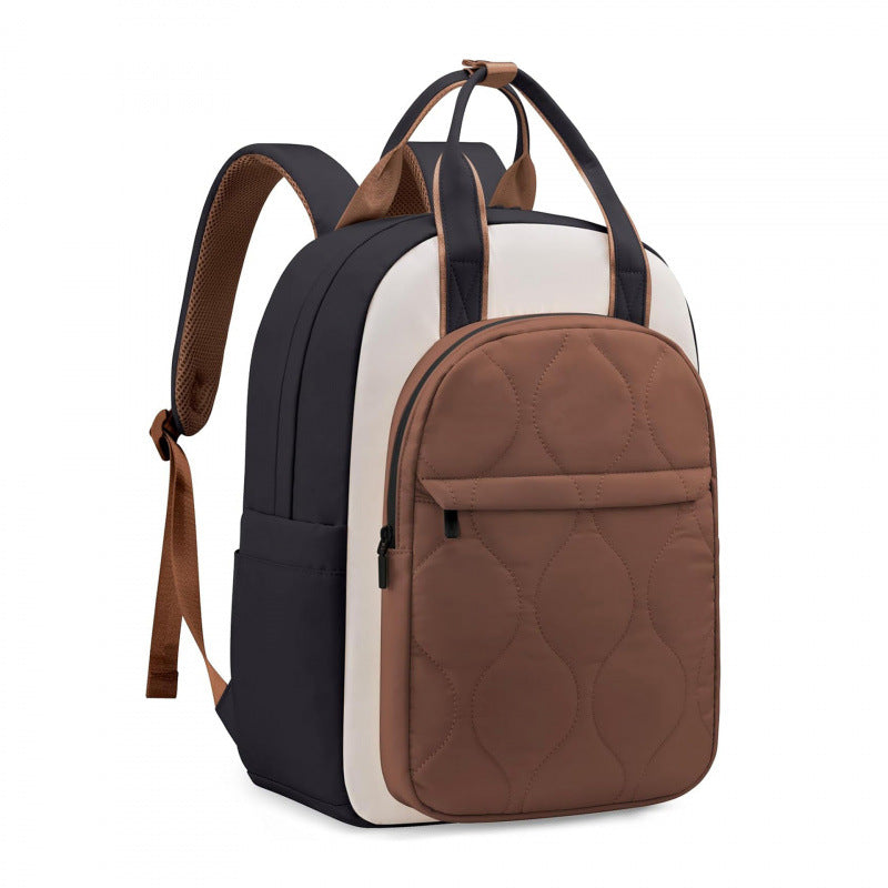 Modischerlaptop-Rucksack mit Eleganter Steppung Brehn