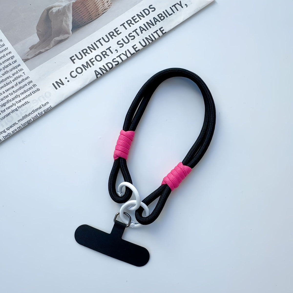 Vielseitiges Dual-Loop-Lanyard mit ID-Tag-Halter Brehn