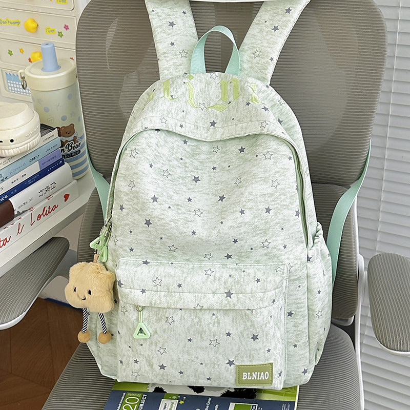 Stylische leichte Rucksack mit Sternmuster Brehn
