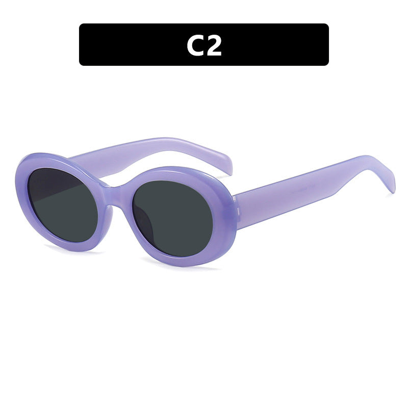Damen trendige, transparente Sonnenbrille Brehn