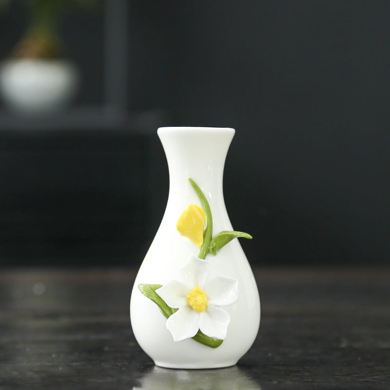 Florale Kunst Keramikvase Brehn