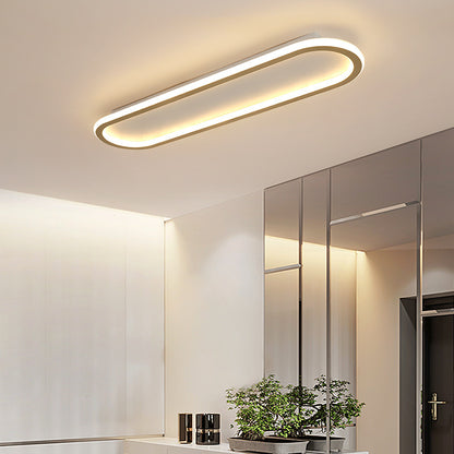 Modern Oval LED Deckenleuchte
