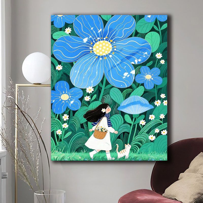 Floral Fantasy Wandkunst Brehn