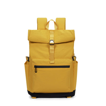 Rolltop Reis Rucksack Brehn