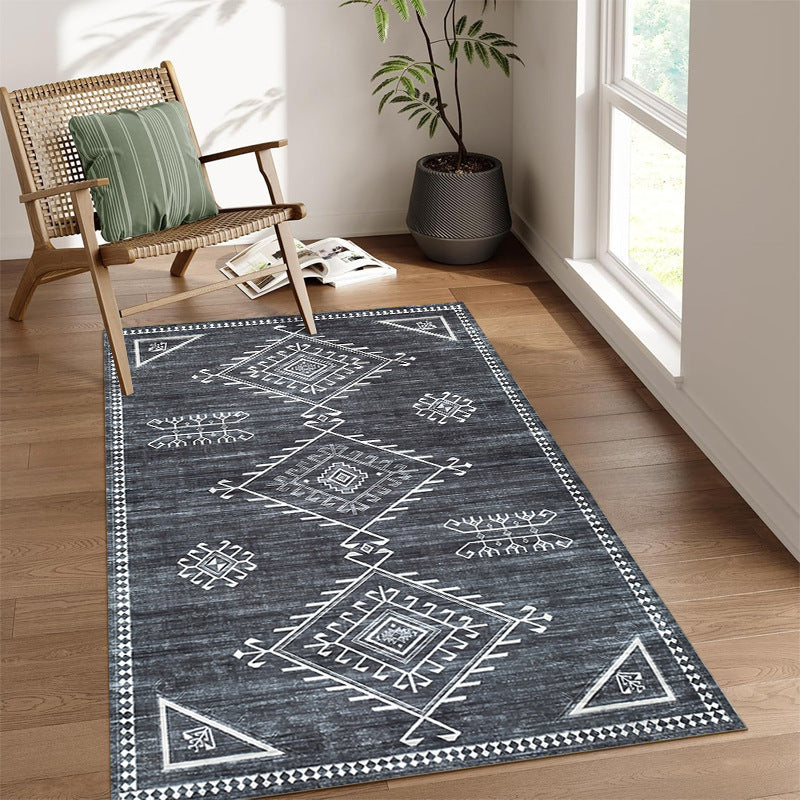 Dekorativer Tribal-Muster-Teppich