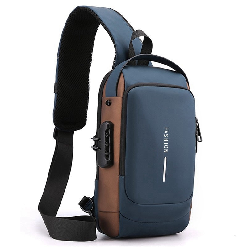 Umhängetasche mit Ergonomischem Design und Mehreren Fächern Brehn