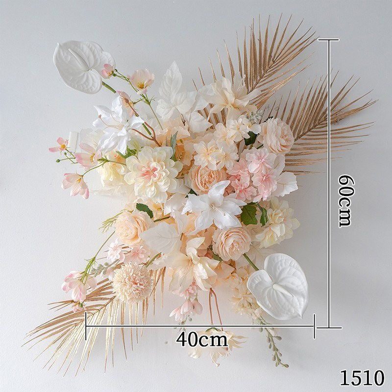 Lebensechte Blumenarrangement-Darstellung