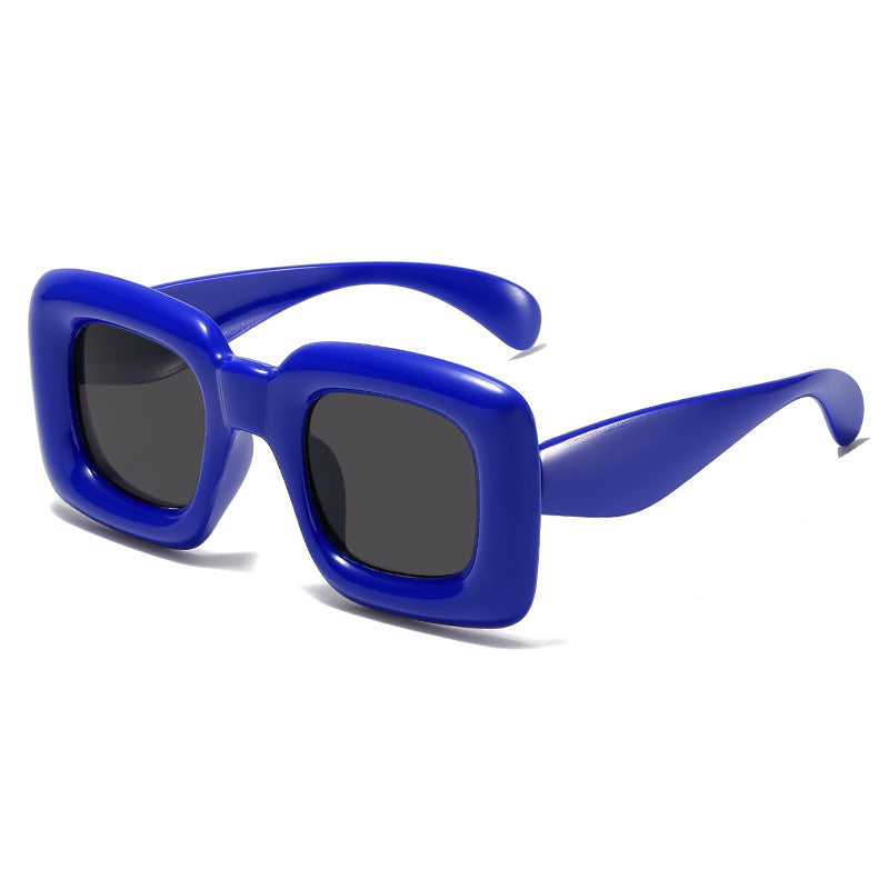 Modische Übergroße Quadratische Sonnenbrille Brehn