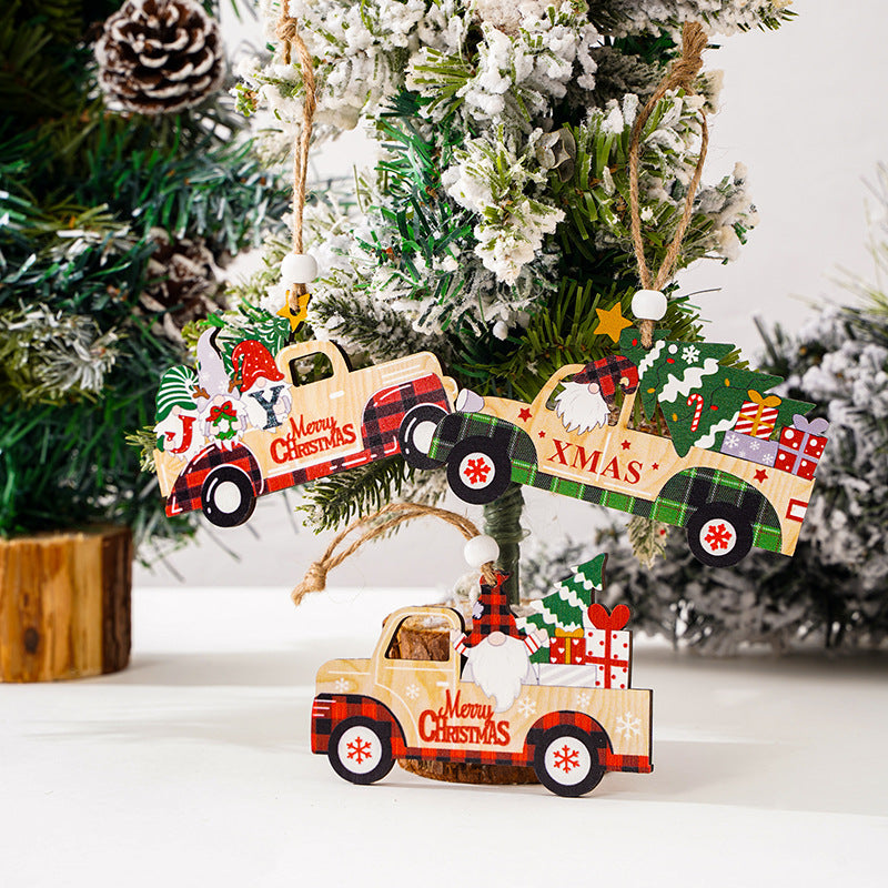 Dekorative Weihnachtswagenfigur Brehn