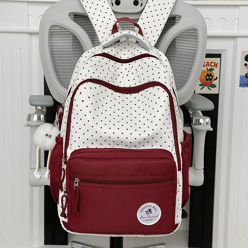Multifunktionaler Polka Dot Rucksack
