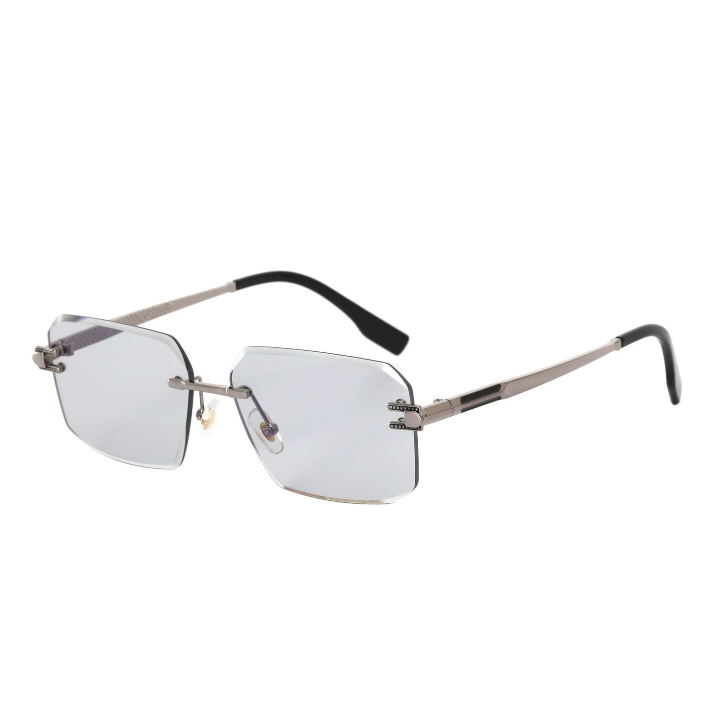 Damen Geometrische Designer-Sonnenbrille mit luxuriösem Metallrahmen und hochwertigen UV-Schutzgläsern Brehn