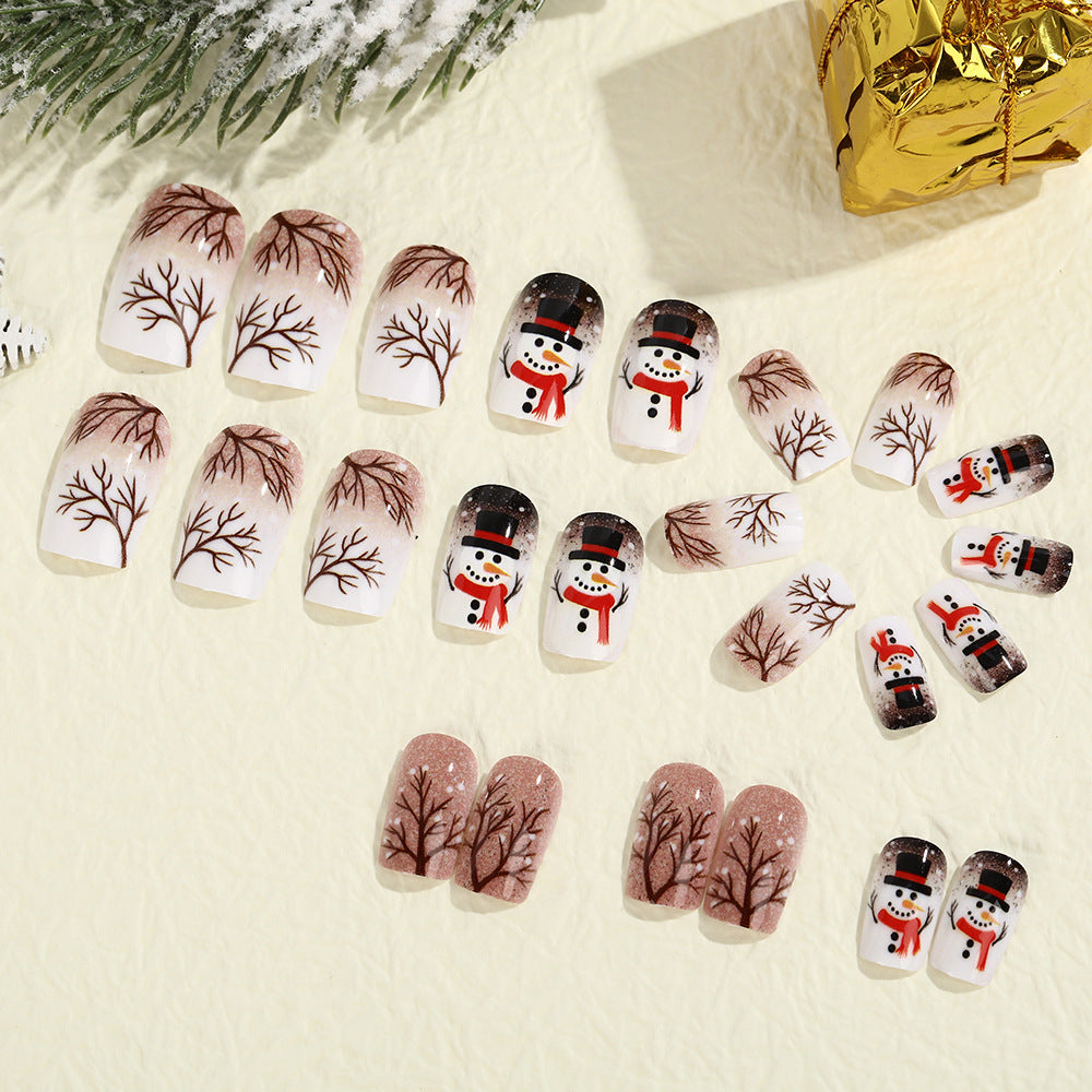 Winterliche Nail Art Sets Brehn