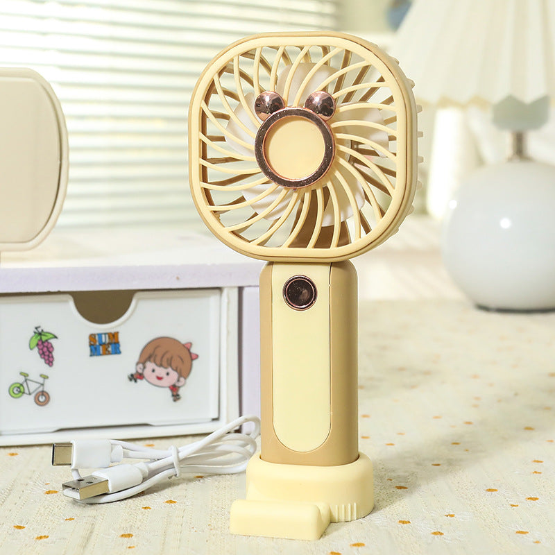 Tragbarer Handventilator mit Integriertem Usb-Anschluss und Einstellbarer Neigung Brehn
