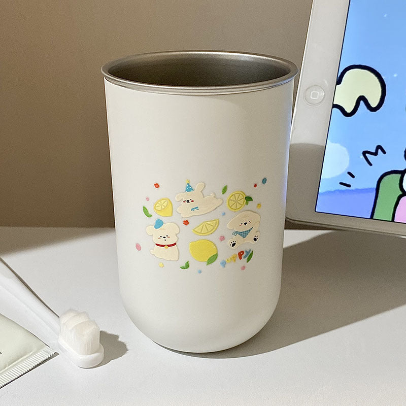 Edelstahlbecher mit Lustigem Tierdesign Brehn
