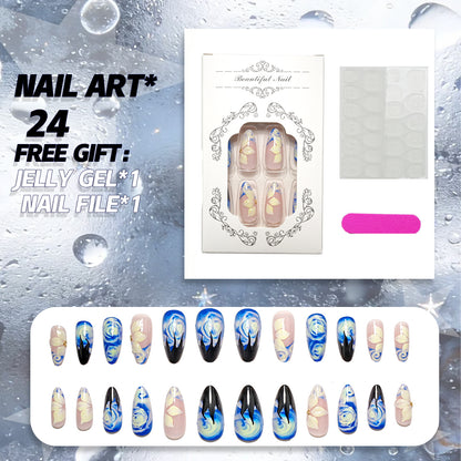 Dekorative Nagelkunst