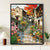 Scenic Village Landschaft Kunstdruck Brehn