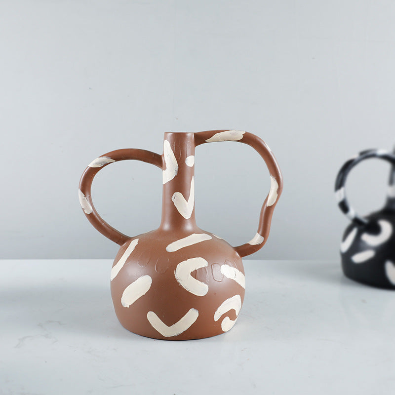 Dekorative Kunstvase