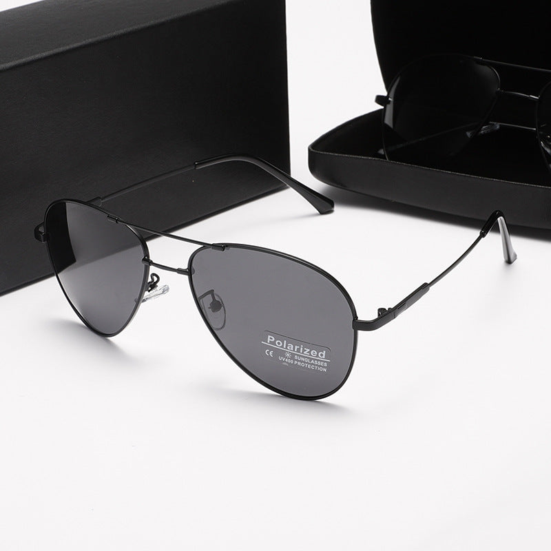 Herren Polarisierte Flugzeug-Sonnenbrille mit ultraleichtem Rahmen und UV-Schutz Brehn