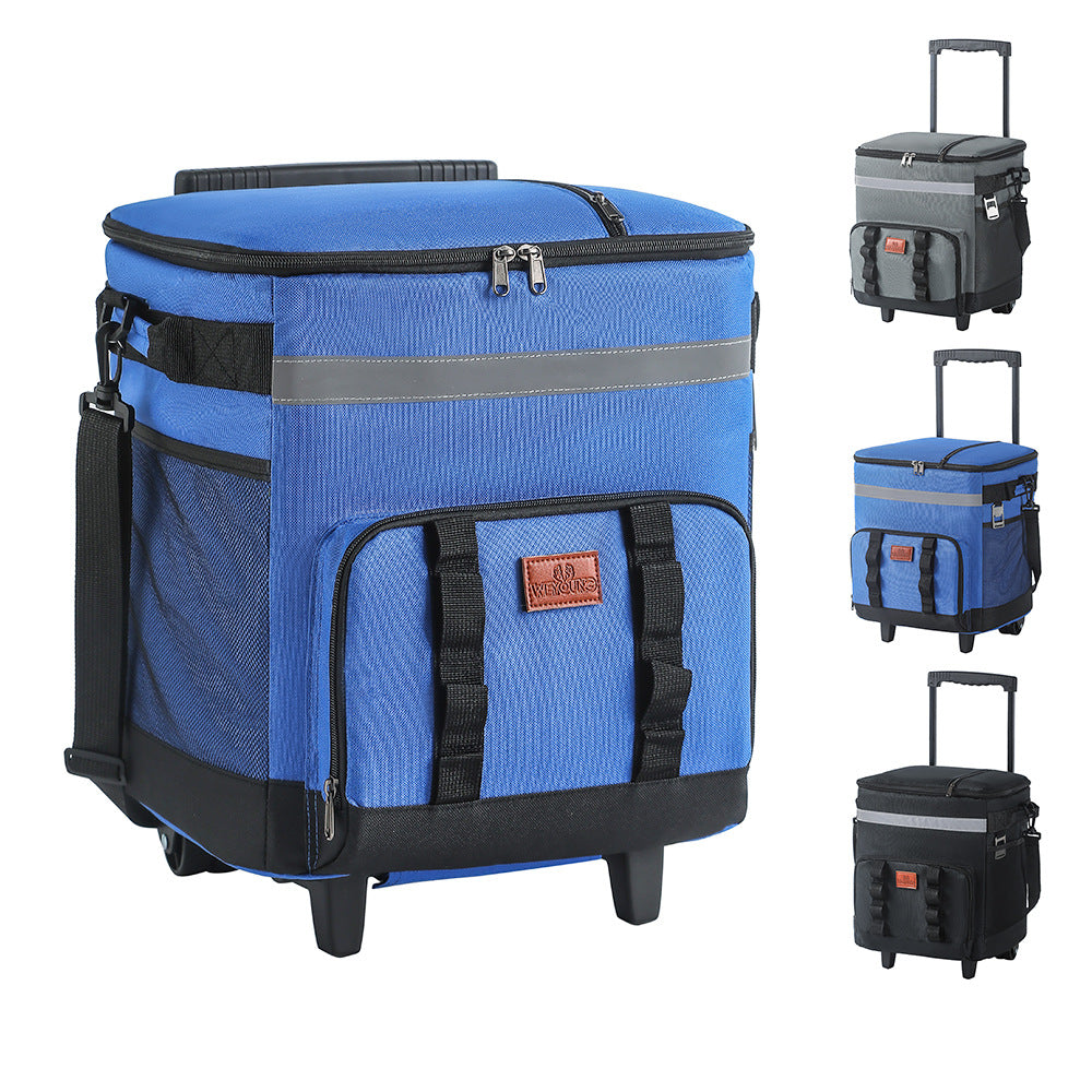 Damen Kühltasche mit Rollhandles und isoliertem Innenraum Brehn
