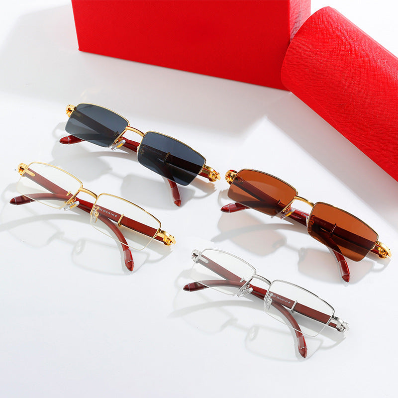Damen modische Sonnenbrille mit elegantem Metallrahmen und hochwertigen Gläsern Brehn