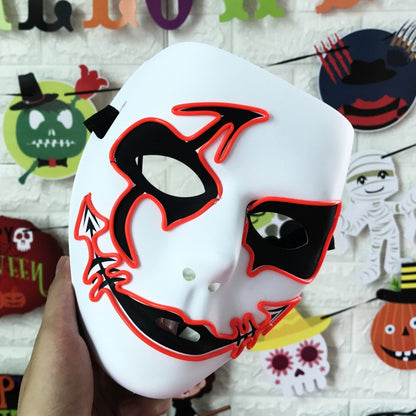 LED Leuchtende Halloween Maskerade Maske Brehn