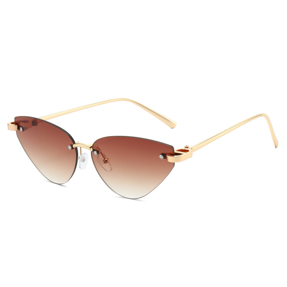 Modebewusste Katzenaugen-Sonnenbrille Brehn