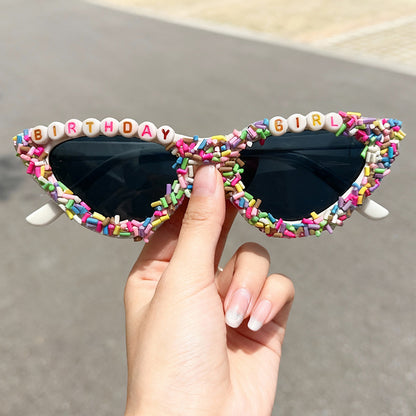 Spaß-Themen Katzenaugen Sonnenbrille Brehn