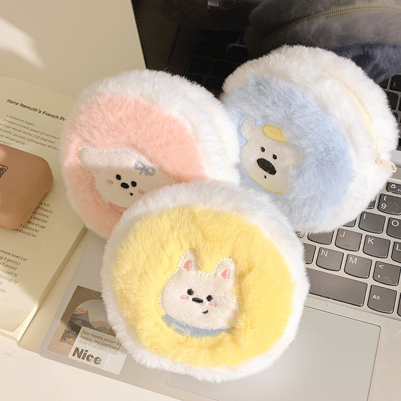 Flauschiges Tiermotiv Kissen Brehn