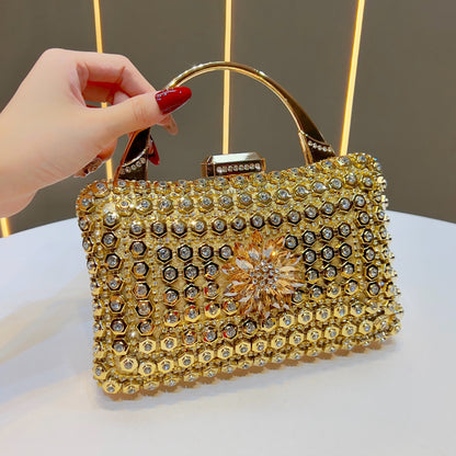 Edelstein-besetzte Abendhandtasche
