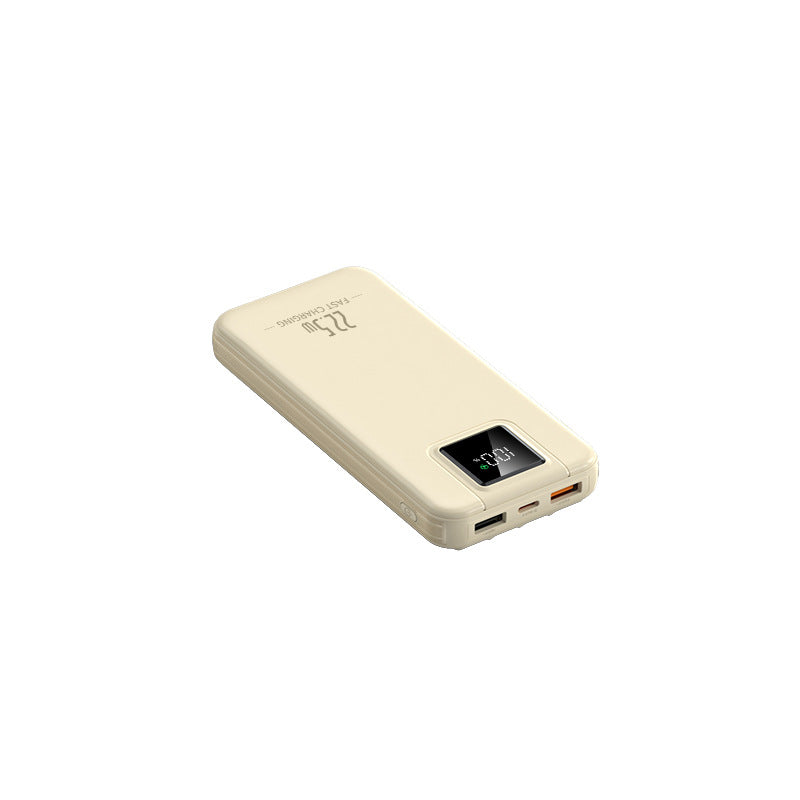 Tragbare Powerbank mit Intelligenter Schnellladefunktion und Digitaler Ladestandsanzeige Brehn