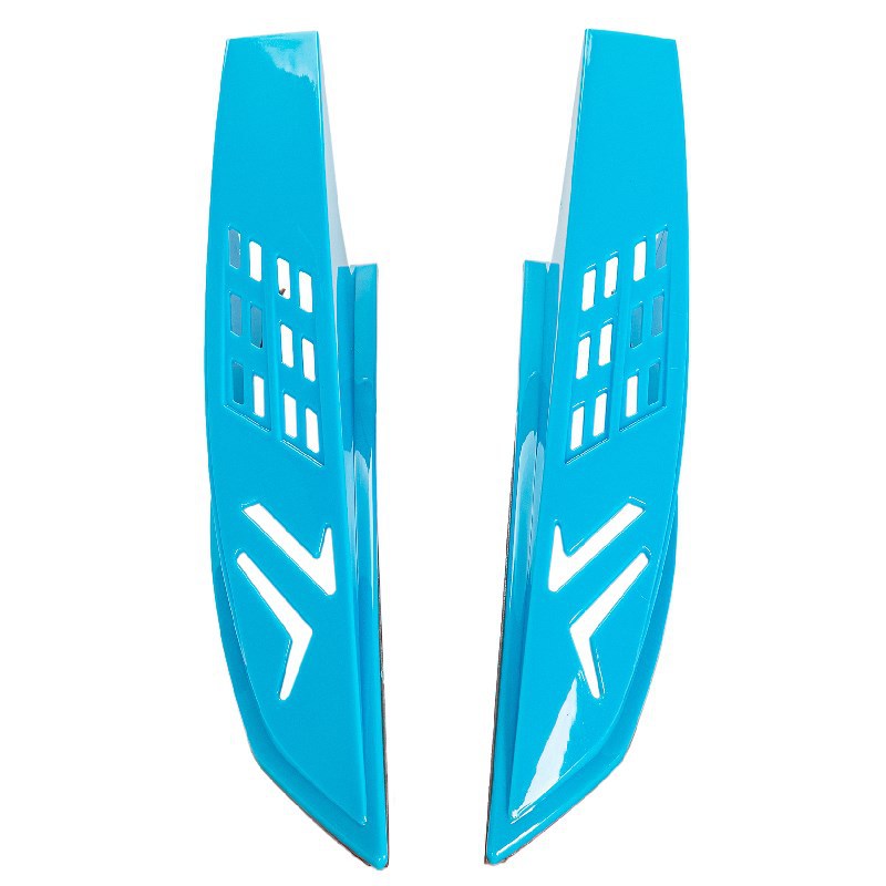 Aerodynamische Motorradhelm-Seitenteile Brehn