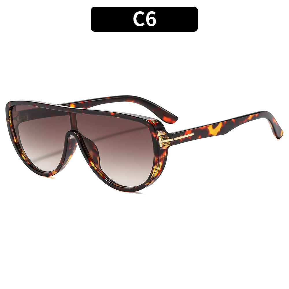 Elegante Übergroße Modische Schutzsonnenbrille
