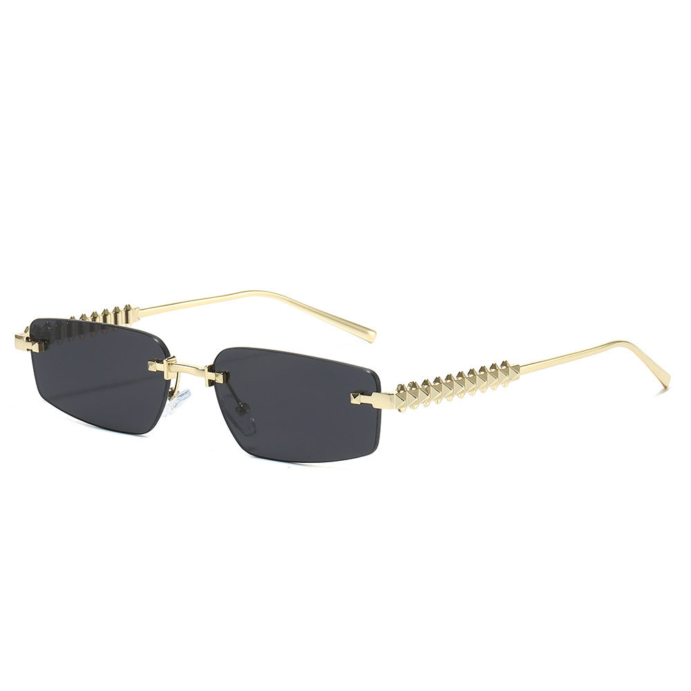 Damen Designer Sonnenbrille mit einzigartigem Stacheldraht-Design Brehn