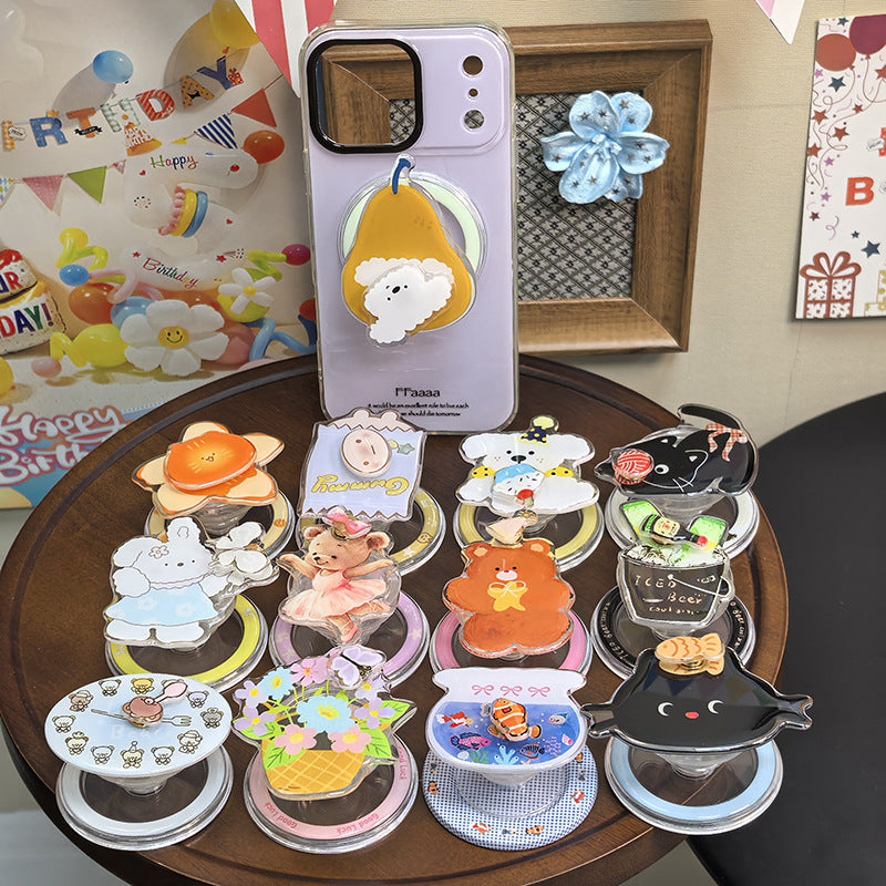 Floral Eiswaffel Handygriff Brehn
