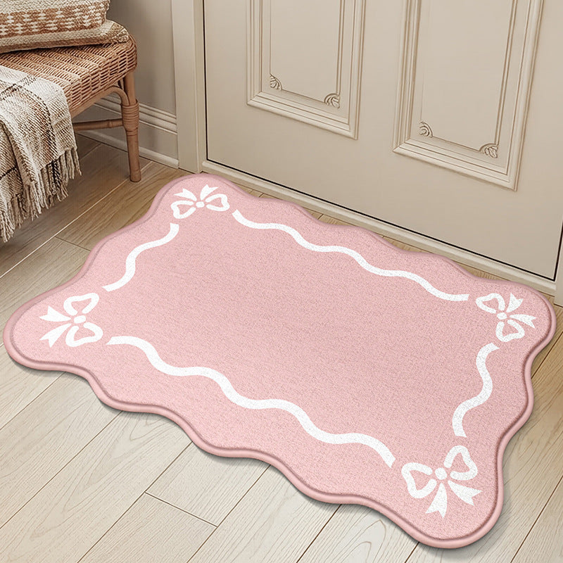 Elegante Blumendesign Teppich Brehn