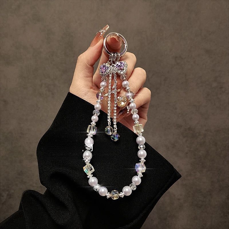Elegante Multi-String Perlen Schlüsselanhänger Brehn