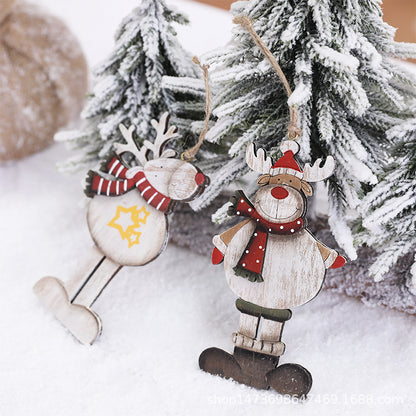 Holz Rentier Ornament