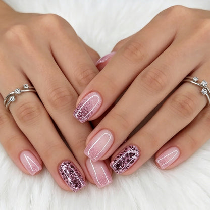 Glitzernde Ombre Nagelkunst Verbesserungen Brehn