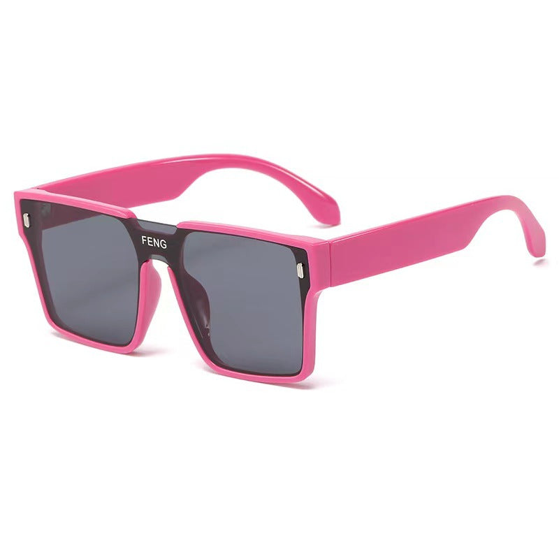 Damen modische quadratische Sonnenbrille im urbanen Stil Brehn