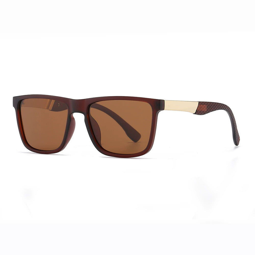 Herren Sport-Ready Quadratische Sonnenbrille Brehn