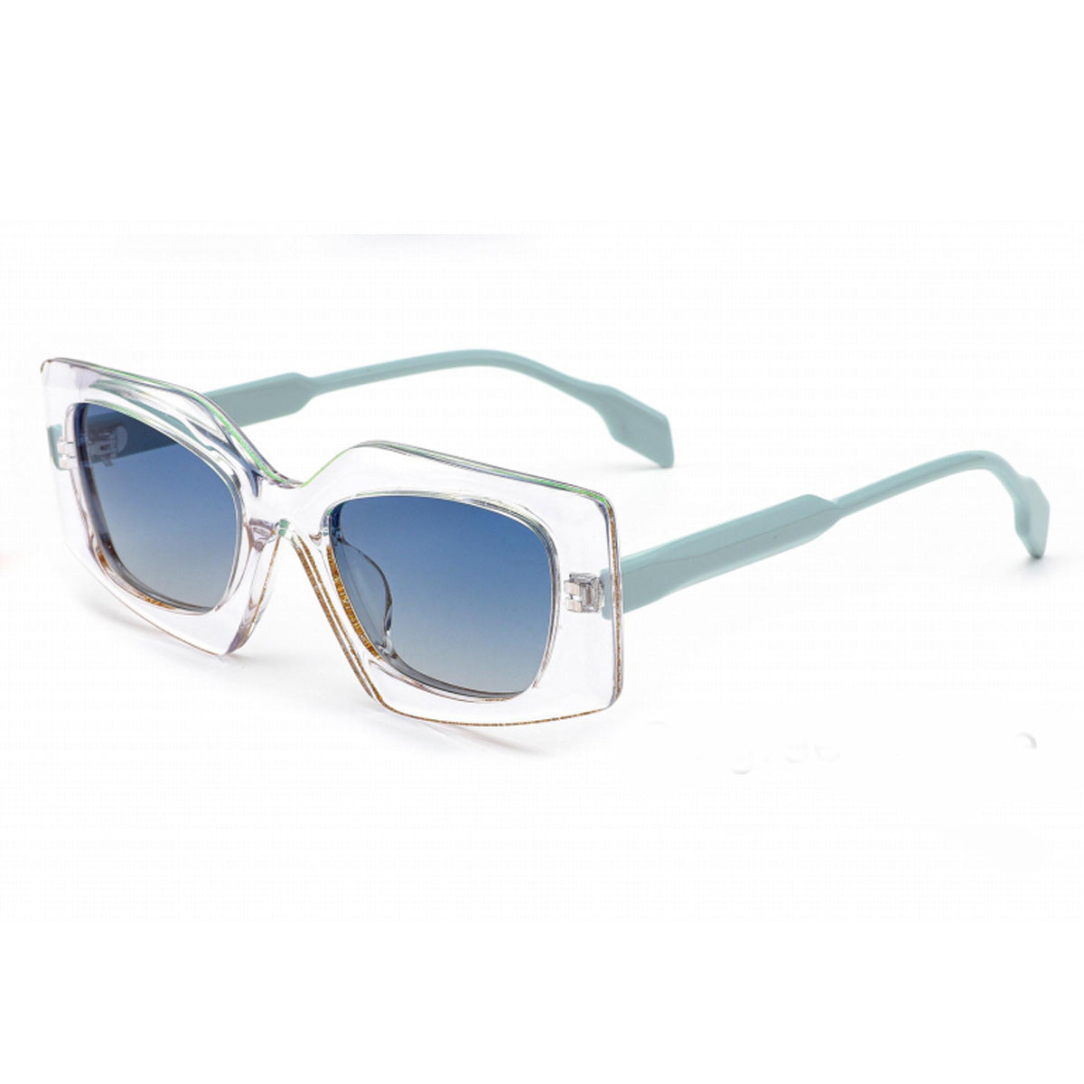 Damen modische Sonnenbrille im innovativen, facettenreichen Design Brehn