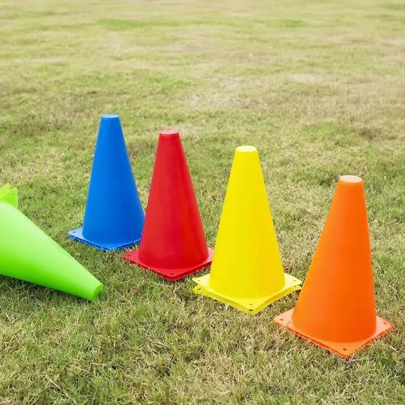 Mehrteilige flache Trainingsmarker-Kegel für Fußball-Agilitätstraining Brehn