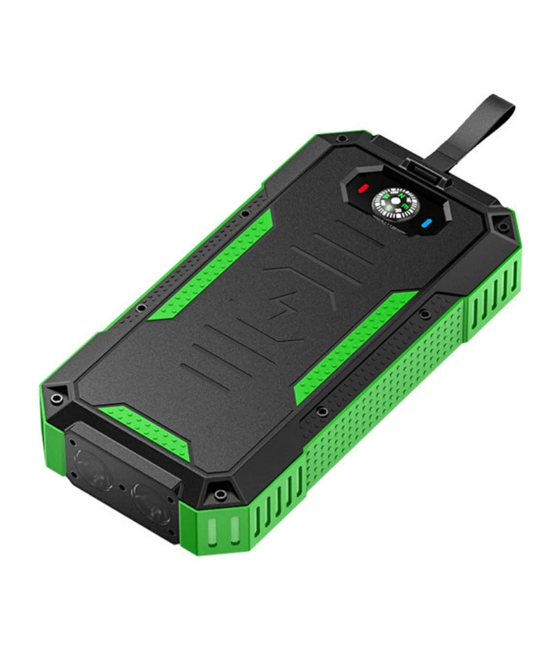 Robuste Outdoor-Powerbank mit Integrierter Schnellladefunktion und Led-Anzeige Brehn