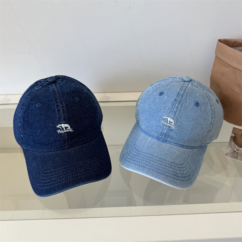 Damen Classic Denim Baseball Cap Brehn