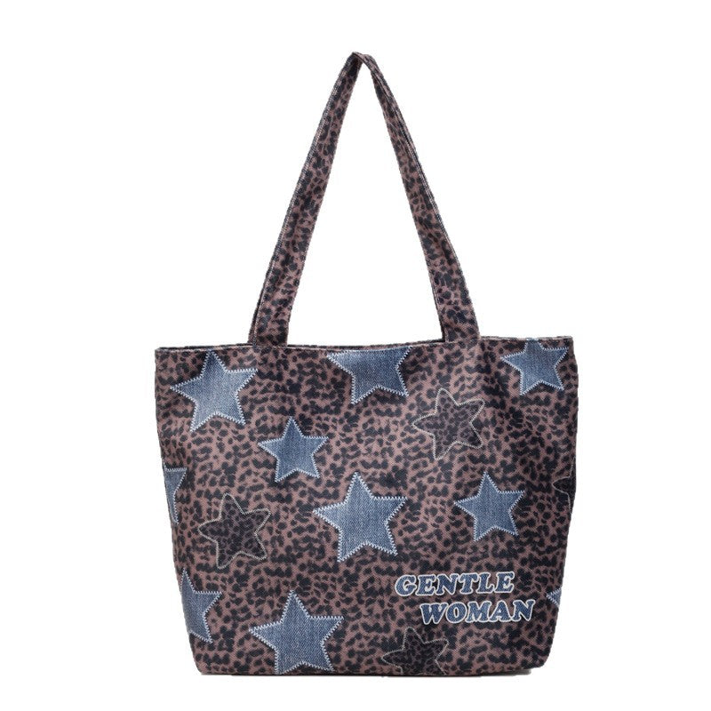 Chic Denim Patchrk Tragetasche Brehn