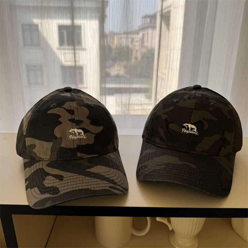 Herren Casual Camouflage Cap Brehn