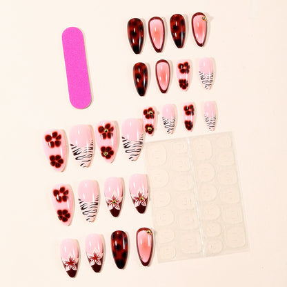 Floral Art Acryl Nageldesign Brehn