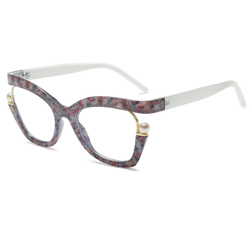 Damen Modische Sonnenbrille mit dezenten Perlendetails Brehn