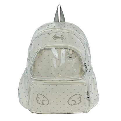 Transparenter Fronttaschen-Rucksack Brehn